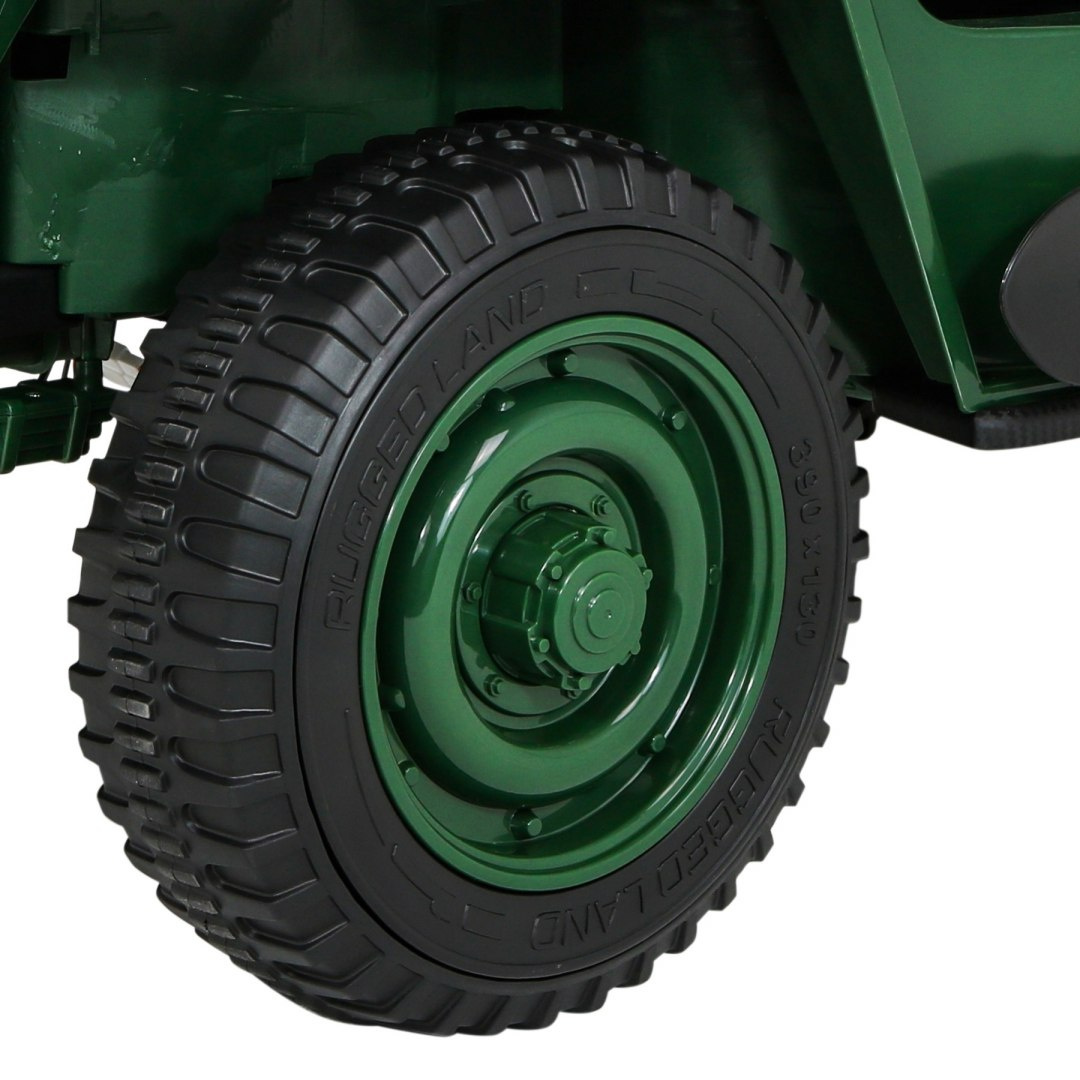 Jeep Willys 4X4 3 Posti Verde